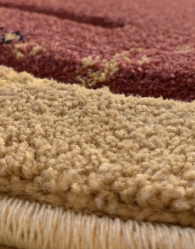 Синтетичний килим Frize Vrezanny 3127A pink - высокое качество по лучшей цене в Украине.